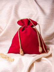 Zardozi and Resham Embroidered Evening Potli Bags