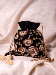 Zardozi and Resham Embroidered Evening Potli Bags