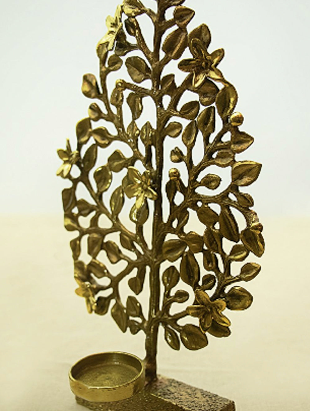 Load image into Gallery viewer, Brass Tealight Holder - Creeper